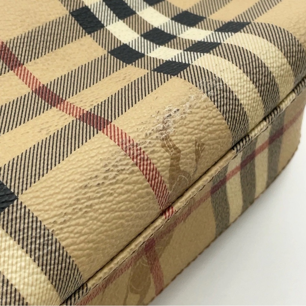 Auth Burberry Nova Check Beige
Leather Mini Handbag - Picture 5 of 7